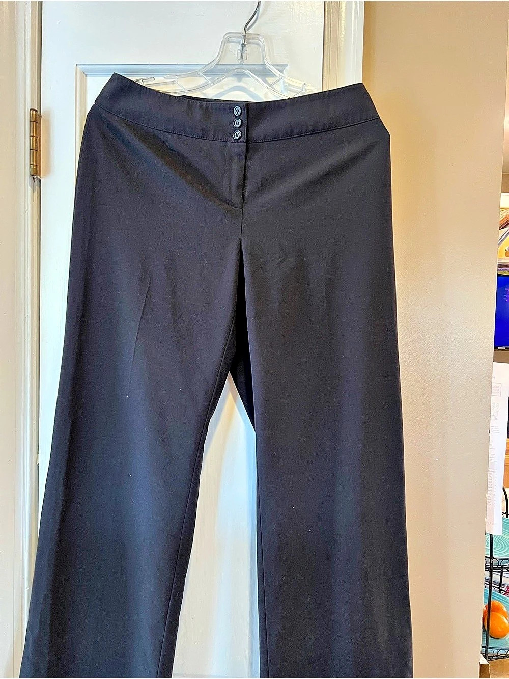 Style&Co. Petite Bootcut Pants Black Size 6